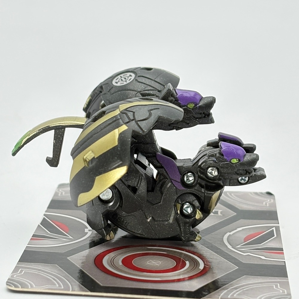 Bakugan Fusion Howlkor x Serpenteze B400 Darkus Aurelus Armored Alliance Figure